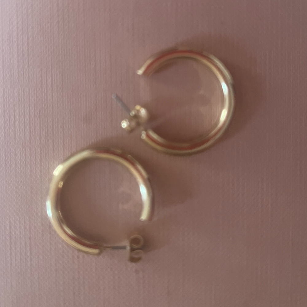 Aerie Gold Hoop Earrings